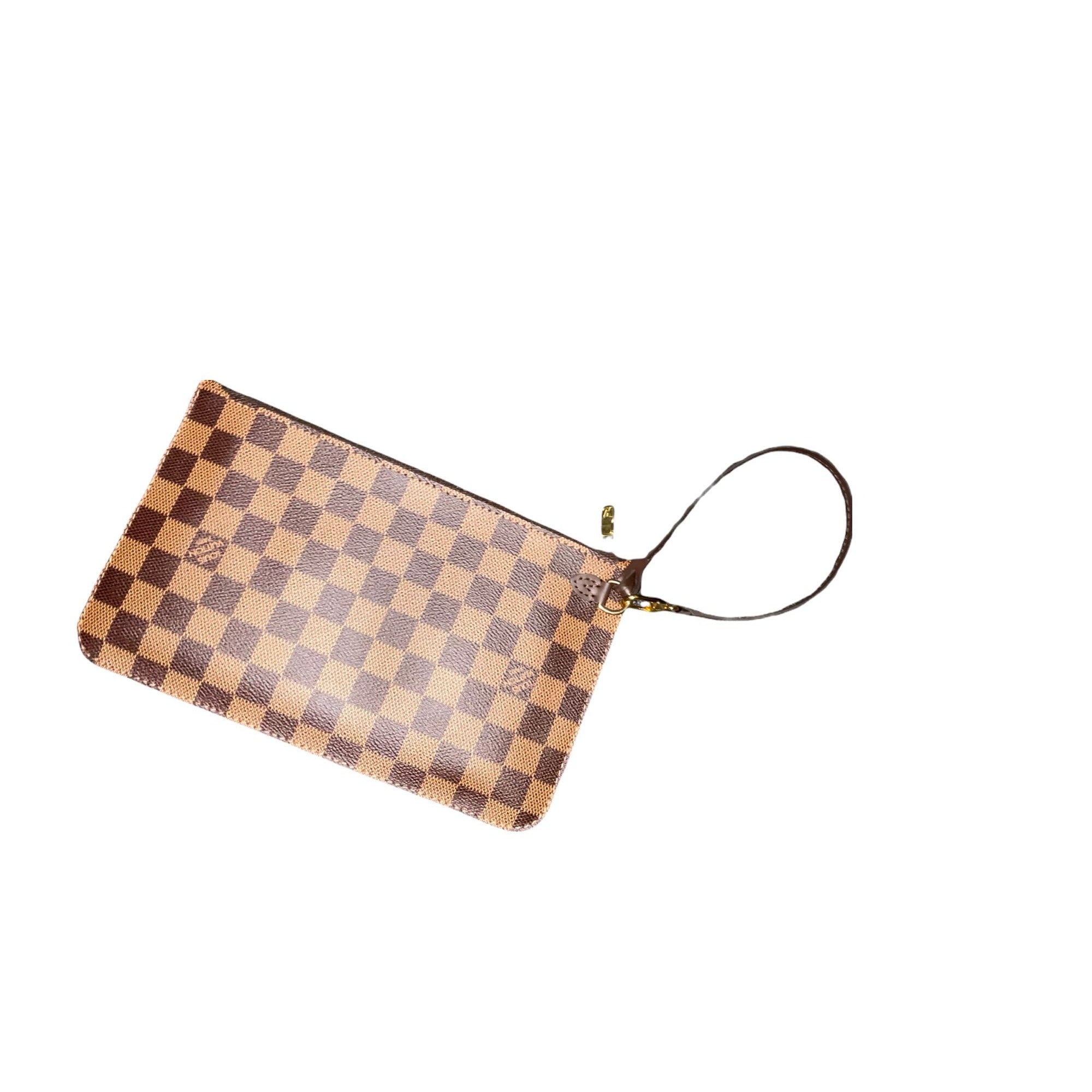 Louis Vuitton Damier Ebene Neverfull Pouch - Brown Clutches, Handbags -  LOU771811